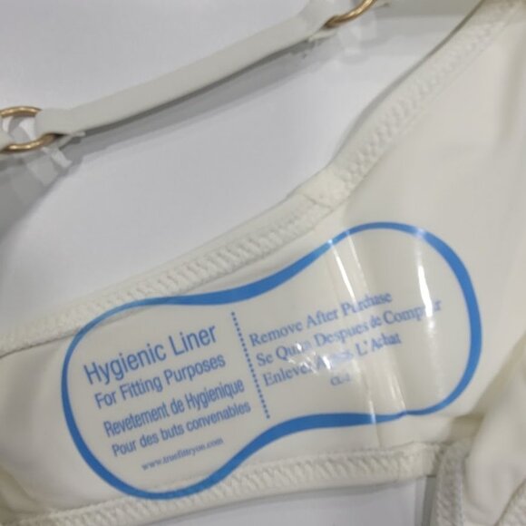 Solid & Striped The Tilda Bottom Cream Size Large - Picture 5 of 7